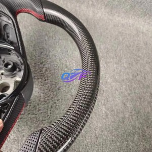 Volant en cuir pleine fleur pour <span class=keywords><strong>Audi</strong></span> A3 A4 A5 A6 A7 S3 S4 S5 S6 RS3 RS4 RS5 RS7 <span class=keywords><strong>RS6</strong></span> S7 Q5 Q7 Q8 A1 C6 C7 C8 A8 Q3 A1 B9 B8.5 - Product Image 6