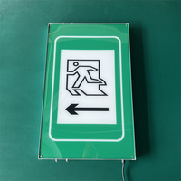 Tunnel LED indicateur de sécurité routière signe électromagnétique optique d'urgence évacuer guide lumière électromagnétique avertissement de trafic