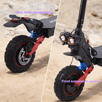 Nouvelle Version 2026 Trottinette Électrique H6 Double Moteur 60 km/h Pneus Larges Pliable Suspension Intégrale Étanche IPX4 Prête à l'emploi (Stock US)