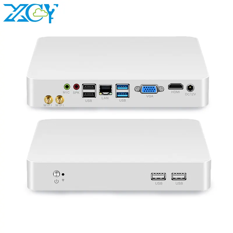 XCY Mini PC In-tel Core i7 1255U DDR4 64G RAM M.2 SSDミニデスクトップデスクトップマルチメディアオフィスコンピューター