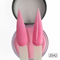 BIN Nouvelles Couleurs Acrylique Poudre Nude Rose Couverture Poudre Pour Nail Art