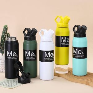 Grande tasse isotherme en acier inoxydable 304 de 750 ml et 950 ml à double paroi sous vide pour les sports de plein air et les voyages - Product Image 5