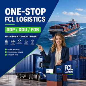 บริการขนส่งสินค้าทางเรือแบบ FCL (Full Container Load) จากจีน ขนาดตู้คอนเทนเนอร์ 20GP สำหรับสินค้าทั่วไป พร้อมบริการ DDP, DDU, FOB และส่งถึงหน้าประตู - Product Image 1