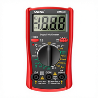 Multimètre numérique DM850 1999 points, testeur professionnel automatique de tension AC/DC, mesure de courant et de résistance, alimenté par batterie