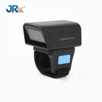 Escáner de Código de Barras Portátil con Anillo para Dedo USB JR Z01, Sensor CMOS, 350 Escaneos/Segundo, Compatible con Códigos GS1 2D, QR, Códigos de Barras Lineales, Códigos ZIP, EAN/UPC, Garantía de 2 Años