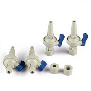 Valvola Manuale per Tubo dell'Acqua a Connessione Rapida PP-R/PE con Guarnizioni in PTFE/EPDM, Dimensioni Porte da 1/4 a 1 Pollice - Product Image 4