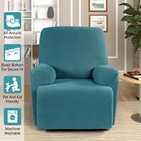 Housse de livraison directe pour fauteuil inclinable 4 pièces, housse de canapé extensible pour canapé inclinable housse de protection pour canapé protecteur de meubles souples