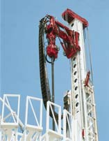 แท่นขุดเจาะไฮดรอลิกเคลื่อนที่แบบตะขอคงที่ รุ่น HH-102 ของอิตาลี มือสอง รับน้ำหนักได้ 220,000 ปอนด์ - Product Image 3