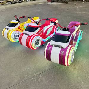 Square Park Coche de Choque Eléctrico Infantil Luminoso con Batería, Tipo Motocicleta, con Control Remoto, de Plástico, para Interiores y Centros Comerciales - Product Image 3