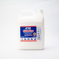 Colle liquide blanche PVA 5L grande capacité pour artisanat manuel, idéale pour l'école, les enfants, la fabrication de slime, le travail du bois et le collage de matériaux en carton