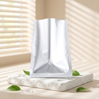 Groothandel 13*18cm Driezijdig verzegelde PET+AL+PE aluminiumfolie vacuümbarrière zakken voor voedselconservering, verpakkingszak voor poeder en thee