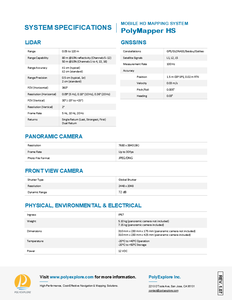 Escáner Polymapper HS Agile para Vehículos con Cámara Omnidireccional, Mecanismo Plegable, Implementación para un Solo Usuario - Product Image 5