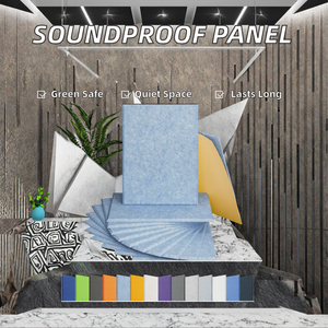 9mm High Density Felt Polyester Soundproof Foam Panels Modern Eco-Friendly for Home Studio Office Hotel - Product Image 2