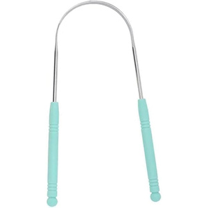 Limpiador de Lengua en Forma de U de Cobre Puro y Acero Inoxidable Ecológico de la Marca STELLAR al por Mayor con Color Personalizable para Uso Doméstico - Product Image 1