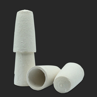 Cônes en fibres céramiques thermoformés pour fours de fusion d'aluminium réfractaires, résistance aux hautes températures, dimensions personnalisables