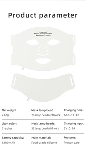 <span class=keywords><strong>Masque</strong></span> facial Spectrum Mask, traitement de beauté pour la peau, rajeunissement de la peau, appareil de blanchiment du visage pour usage domestique - Product Image 3