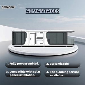 <span class=keywords><strong>Maison</strong></span> de luxe, design amphibie, Casa Flutuante, système de <span class=keywords><strong>maison</strong></span> intelligente préinstallé, villa capsule spatiale, vie en bord de mer - Product Image 2