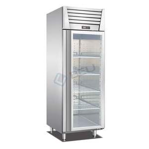<span class=keywords><strong>Cucina</strong></span> a porta singola in acciaio inossidabile per porte in vetro congelato a base di carne frigorifero - Product Image 1