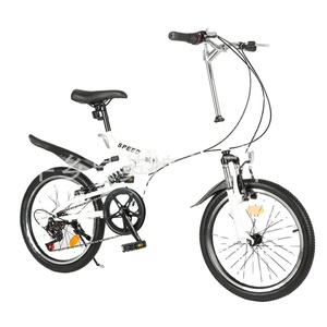 Vélo pliable rembourré à vitesse variable de 20 pouces, vélo à 6 vitesses, vélo <span class=keywords><strong>4S</strong></span>, cadeau de magasin, cadre rembourré, fourche rembourrée - Product Image 1