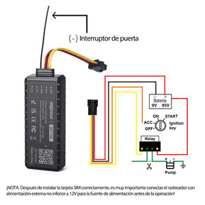 ميني Localizador Antirrobo Internacional موتو السيارات Gps Dispositivo En timpo حقيقي Micodus MV710G مصغرة Rastreador Gps 4G - Product Image 2