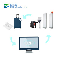 Etiquetas RFID UHF Industriales Elfday con Chip KM5, Protocolo 6C, 70*30mm, Modelo Diseñado para Inventario de Equipos Eléctricos y Redes Eléctricas