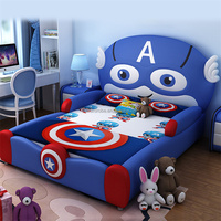 MOQ1PC lits pour enfants à vendre lit pour enfants meubles en cuir ensemble de lit pour enfants pour chambre