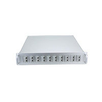 Boîtier de serveur 2U personnalisé en alliage d'aluminium, boîtier électronique, boîtier de carte PCB, boîtier de batterie, profilé métallique, armoire en tôle 19 pouces