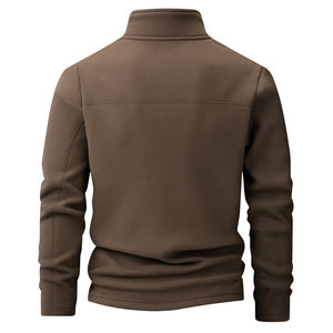 Pull-over en tricot jacquard pour homme 2026, col rond, en coton, pour l'hiver - Product Image 2