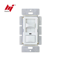 Interrupteur variateur de lumière LED à incandescence 120V 600W à trois voies avec voyant lumineux