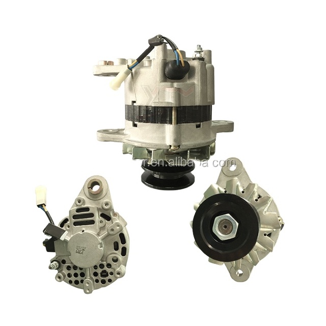 New High Output Diesel Engine E200B S6K 6D31 24V 35A 2A Type Pully ME070120 Variable Speed 12Volt YTM Car Alternator