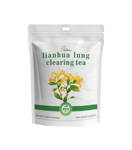 OEM/Private Label Lotus Longreinigende Kruidenthee Op Maat Geschenkverpakking met 30 Sachets voor Ademhalingsgezondheid & Bedrijfsgeschenken - Product Image 1