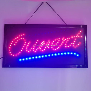 open LED billboard indoor hanging display <b>board</b> shop window sign directional sign decorative <b>light</b> luminous sign Customized plug - Product Image 5