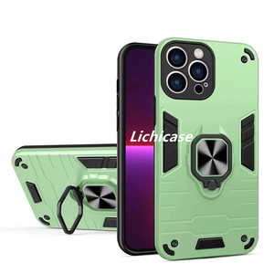 เคสแม่เหล็กฝาหลังมือถือมีห่วงโลหะ lichicase สำหรับ <span class=keywords><strong>OnePlus</strong></span> Ace 2 Ace 3V 11R คุณภาพสูง - Product Image 3