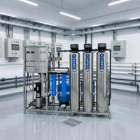 250L/H RO-Wasseraufbereitungssystem mit Pumpe Maßgeschneidertes Kommerzielles Umkehrosmose- & UV-Wasserreinigungssystem 1 Jahr Garantie