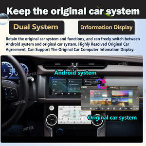 Radio Multimedia Android para Auto con GPS y Panel de Climatización para Jaguar XE XF XFL 2016 2017 2018 2019 2020 - Product Image 4