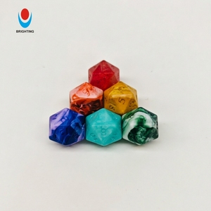 <span class=keywords><strong>Dés</strong></span> à <span class=keywords><strong>20</strong></span> <span class=keywords><strong>faces</strong></span> personnalisés D20 DND, <span class=keywords><strong>dés</strong></span> géants à face vierge en acrylique avec logo, ensemble de <span class=keywords><strong>dés</strong></span> RPG, <span class=keywords><strong>dés</strong></span> polyédriques pour accessoires de jeux de société - Product Image 4