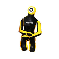 Mannequin de grappin en cuir microfibre personnalisé d'usine pour MMA Jiu Jitsu, mannequin de judo de lutte
