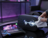 Lingettes Nettoyantes Professionnelles pour Lunettes VR et Casques VR OEM en Gros – Anti-Buée, Sans Traces, Nettoyant pour Lentilles VR, Éliminateur de Poussière et Empreintes Digitales