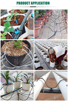 Arrosage automatique des plantes, goutteur à flèche de 8L, micro-irrigation pour serre, goutteur à flèche à 4 voies, kits de goutteurs à flèche