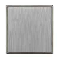 Interrupteur de lampe JUBEN, prise, néon, norme britannique, accessoires électriques, matériau PC, 10A max, gris, conçu pour la famille, tendance, 220V