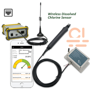 Smart Dissolved Oxygen Analyzer 0.1~18000 ppm Dissolved Chlorine Sensor Keep Tracking of Fish <b>Pond</b> Water Quality - Product Image 4