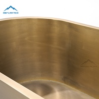 Baignoire moderne de haute qualité en acier inoxydable 304 double couche, écologique, pour athlètes, spa, salle de sport, bien-être en extérieur