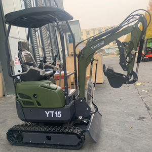 Youtop Mini ekskavatör 1 ton 1.8 ton 3 ton mikro ekskavatör kazıcı fiyat mini ekskavatör 1.2 ton - Product Image 1