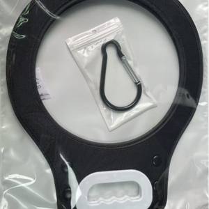 Bolsa de Transporte para Baloncesto Work Record, de Nailon Negro con Mosquetón, para Viajes y Uso al Aire Libre - Product Image 3