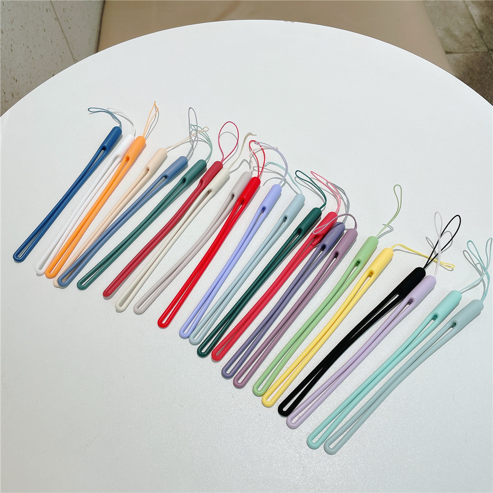 Accessories Earphone Strap Anti-Lost Headphone Magnetic String Rope Soft Silicone Rubber Lanyard Cable Management Ties Image 5