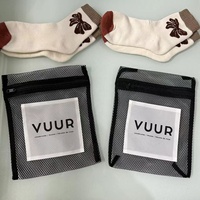 Sac de lavage pour lingerie et soutien-gorge noir avec fermeture éclair, réutilisable et durable, 20x25cm