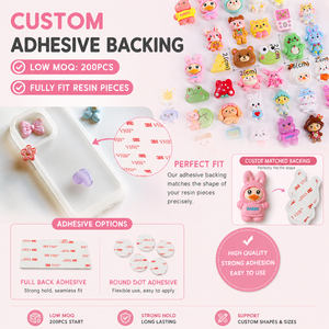 Pegatinas personalizadas de dibujos animados a color, accesorios de <span class=keywords><strong>resina</strong></span> DIY, cuentas sueltas de plástico acrílico para fundas de teléfonos móviles y accesorios para el cabello. - Product Image 2