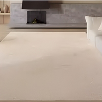 Teppich Wohnzimmer 2025 Neu Creme Schlafzimmer Bodenmatte Heim Sofa Wasserdicht Fleckenabweisend Rutschfest Luxuriös Hochwertig Gestreift