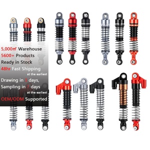 סגסוגת אלומיניום 4 יחידות/סט בולמי זעזועים מבני מתלים לשטח עבור חלקי רכב TRX4M 1/18 RC - Product Image 1