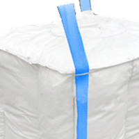Bon prix déflecteur sac en vrac de haute qualité en gros 1000 Kg grand PP Jumbo FIBC 1.5 tonnes sac de ciment 1000 Kg PP grands sacs